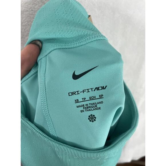 Nike Golf Skort XS Dri-Fit ADV High Waisted Media Pocket Aqua Green NWT - Picture 5 of 5